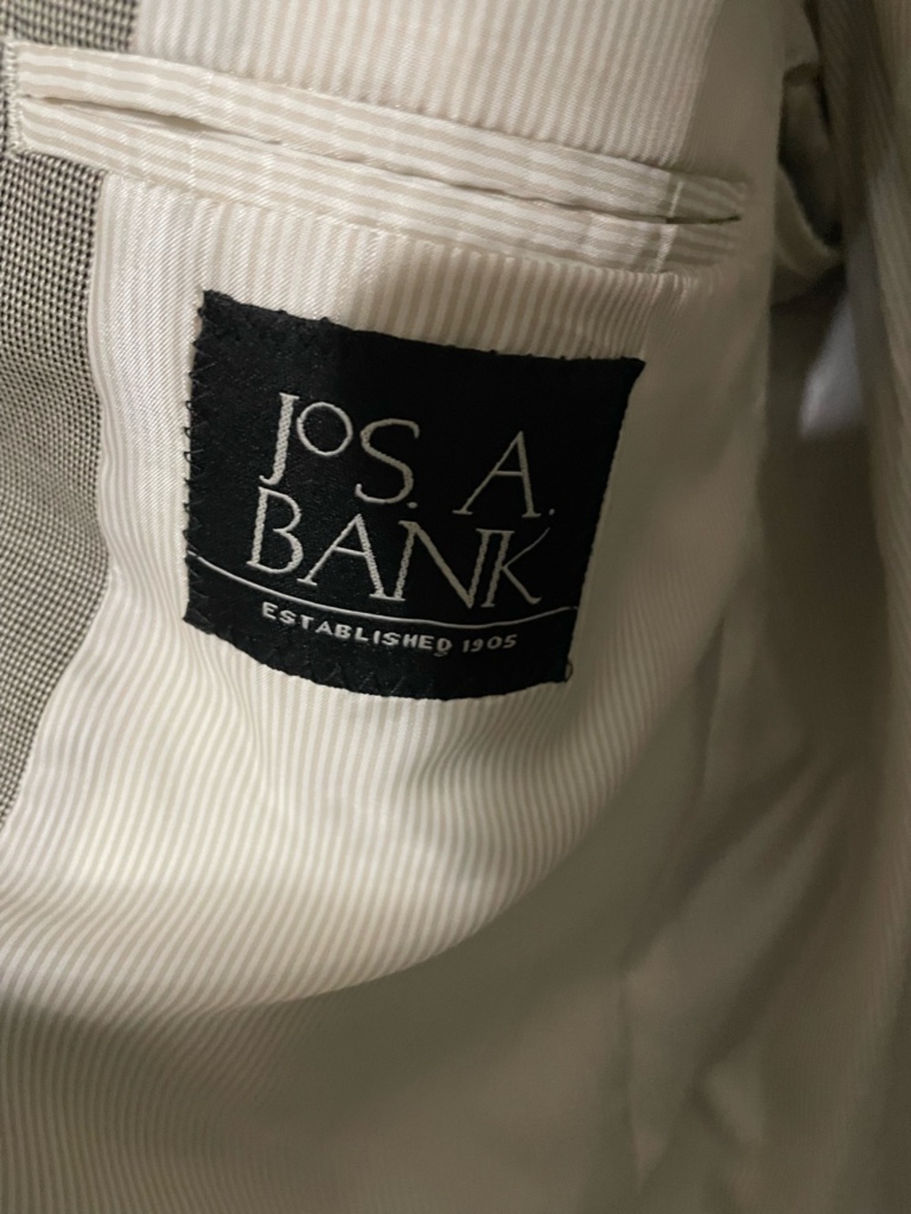 Jos. A. Bank Light Gray Sport Coat - Picture 2 of 7